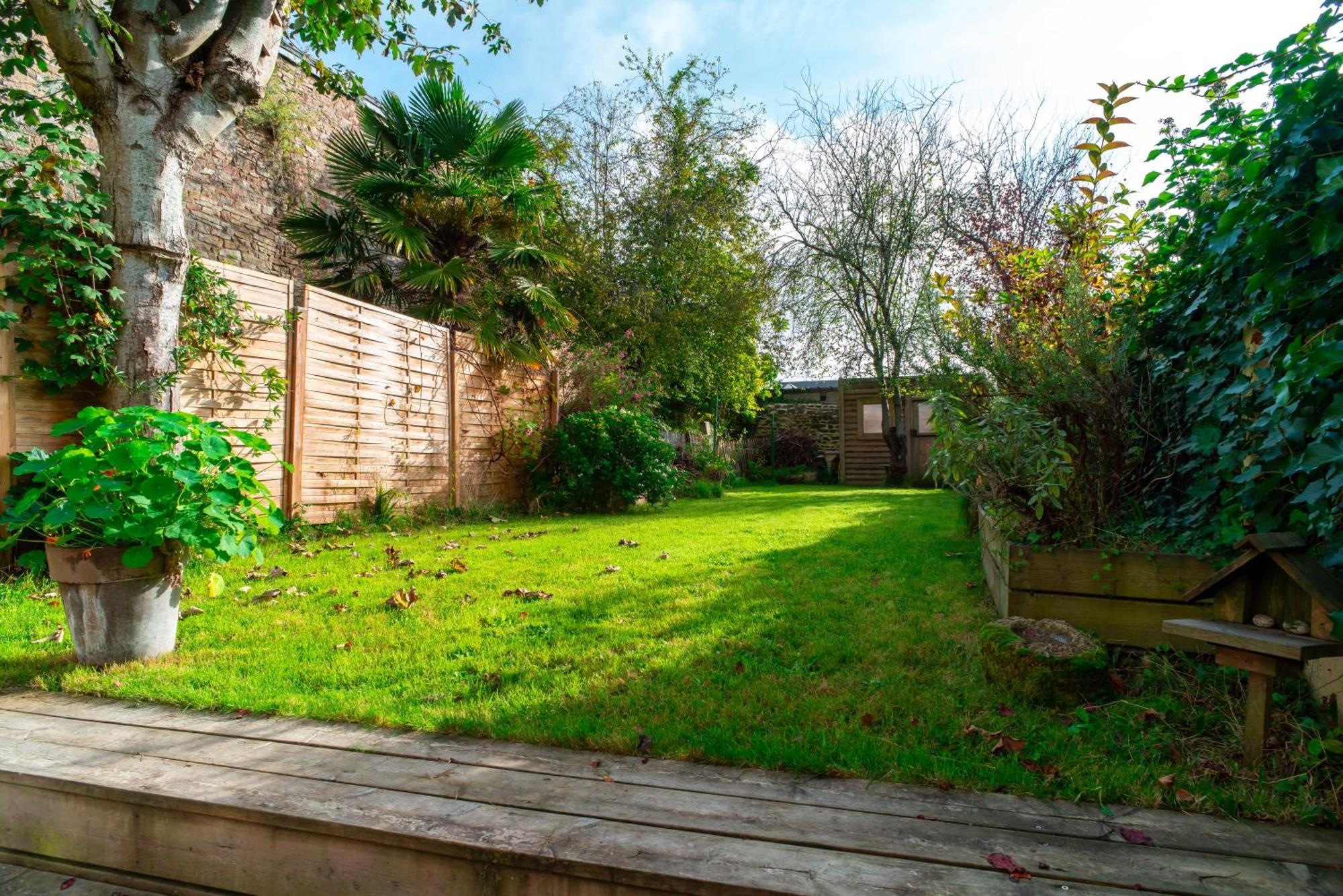 Escale Jardin - Joli Apt Proche Gare Avec Jardin Vannes Dış mekan fotoğraf